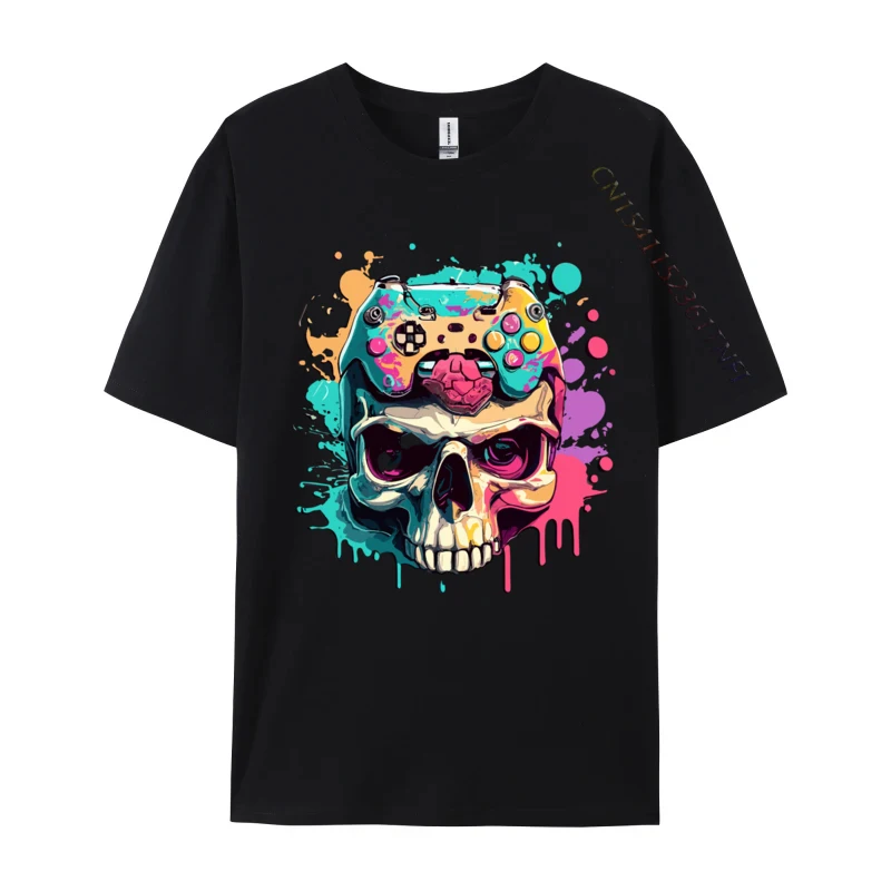 Gamer Skull Paint Splash Video Game Controller Teen Boy T-Shirts Top T-Shirt Tops Shirts New Arrival Cotton Printing Novelty Boy
Gamer Skull Paint Splash Video Game Controller Teen Boy T-Shirts Top T-Shirt Tops Shirts New Arrival Cotton Printing Novelty Boy