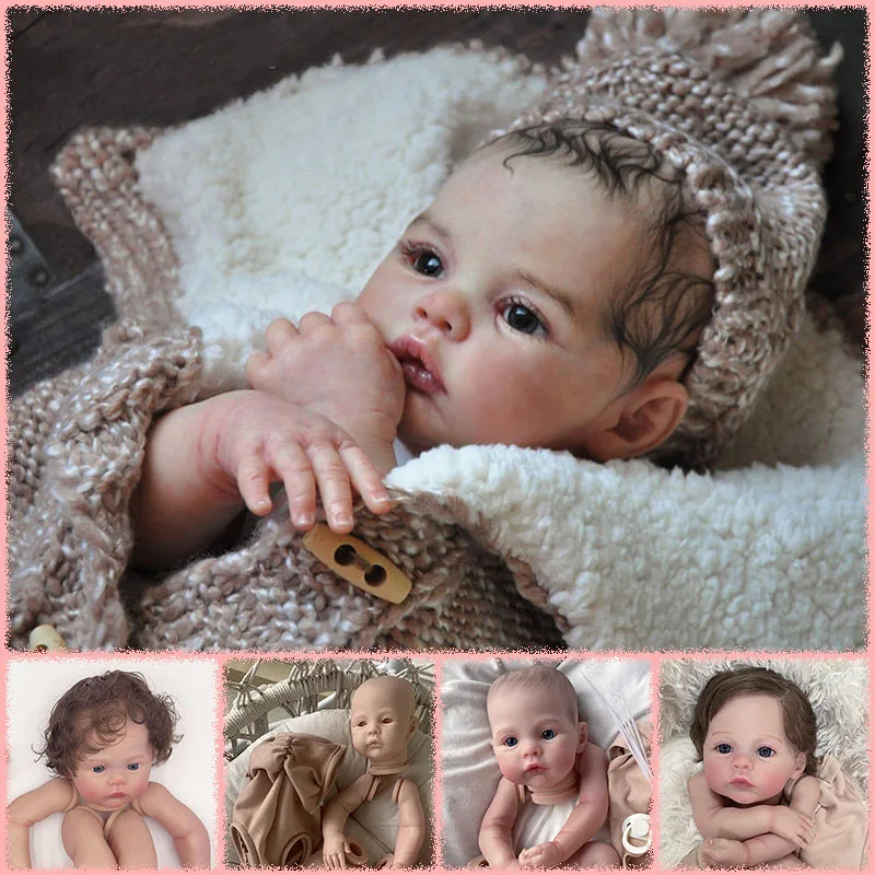 18Inch Already Painted Kits/Un painted Kit Reborn Meadow Doll Kit Soft Touch Fresh Color DIY Doll Parts With Cloth Body
18Inch Already Painted Kits/Un painted Kit Reborn Meadow Doll Kit Soft Touch Fresh Color DIY Doll Parts With Cloth Body