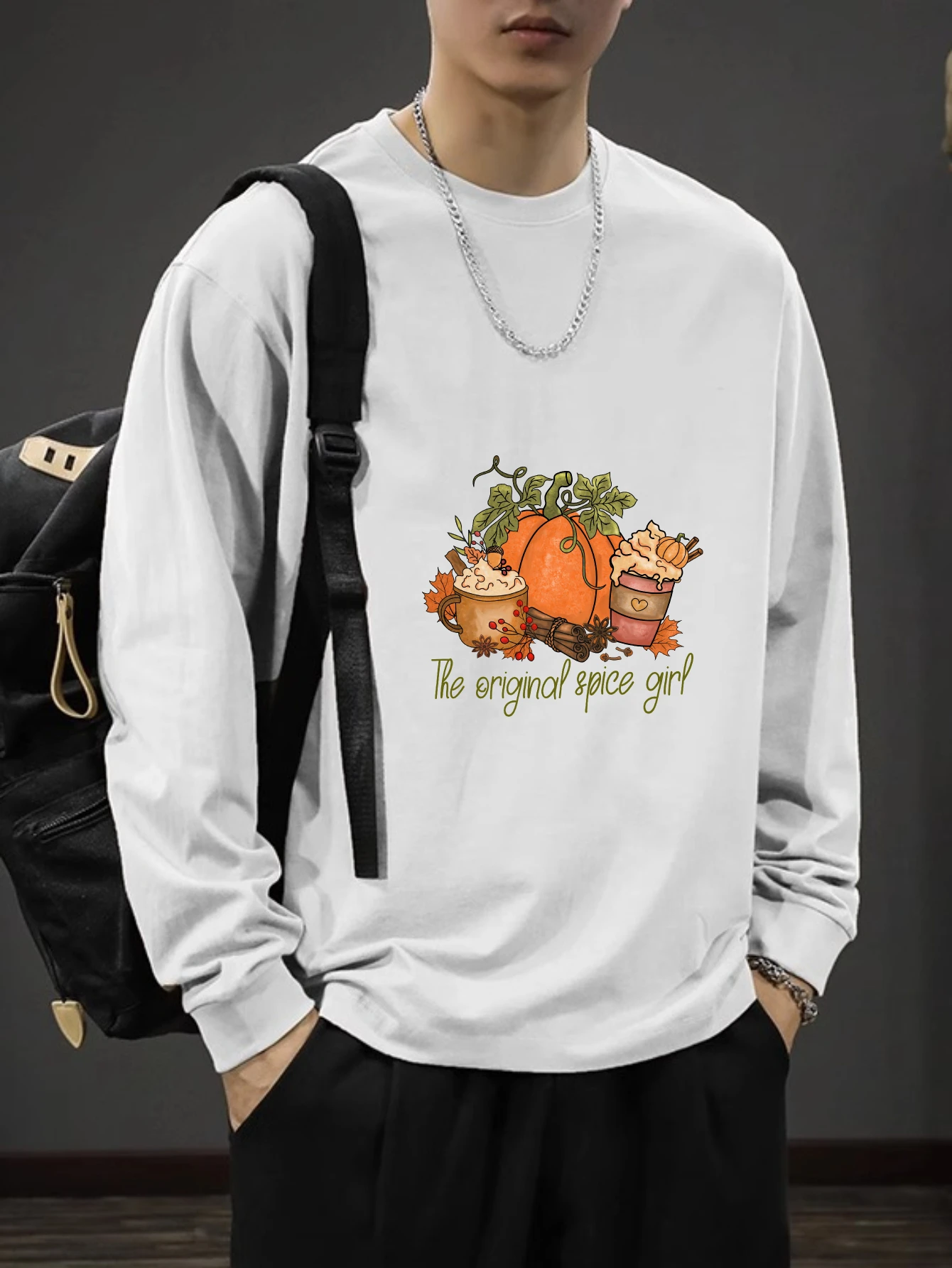 Осенний мужской пуловер, футболка в стиле Хэллоуина, винтажная толстовка с капюшоном для пар, мужская одежда, уличная одежда большого размера Y2k, осенние топы с длинными рукавами
Осенний мужской пуловер, футболка в стиле Хэллоуина, винтажная толстовка с капюшоном для пар, мужская одежда, уличная одежда большого размера Y2k, осенние топы с длинными рукавами