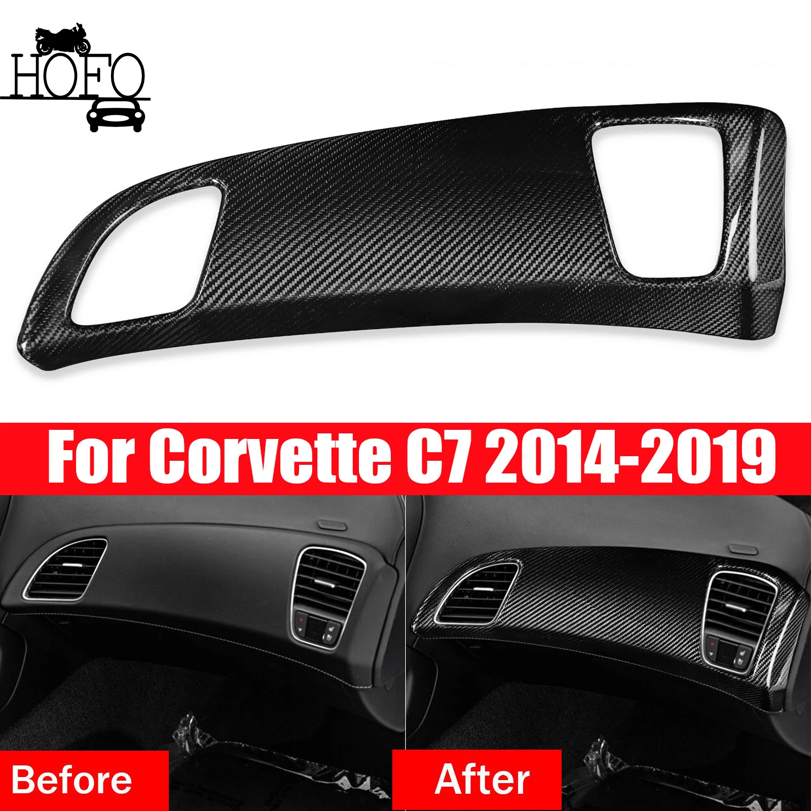 Carbon Fiber Car Co-pilot Strip Panel Cover For Chevrolet Corvette C7 2014-2019 Car Gear Shift Panel Cup Holder Cover Trim
Carbon Fiber Car Co-pilot Strip Panel Cover For Chevrolet Corvette C7 2014-2019 Car Gear Shift Panel Cup Holder Cover Trim