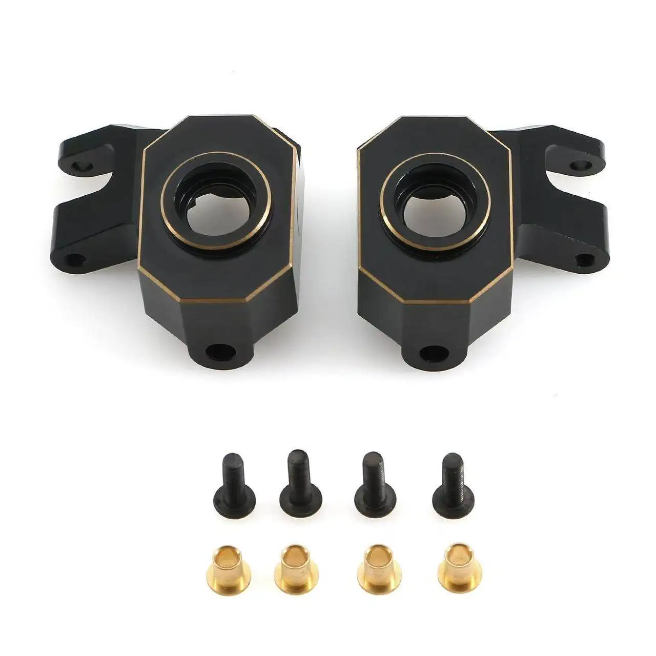 Ly43 Brass Steering Knuckles Black Gold Heavy Duty Weighted For Axial Scx10 Iii Jeep Cj7 4WD Rc Crawler Car Upgrade Parts
Ly43 Brass Steering Knuckles Black Gold Heavy Duty Weighted For Axial Scx10 Iii Jeep Cj7 4WD Rc Crawler Car Upgrade Parts