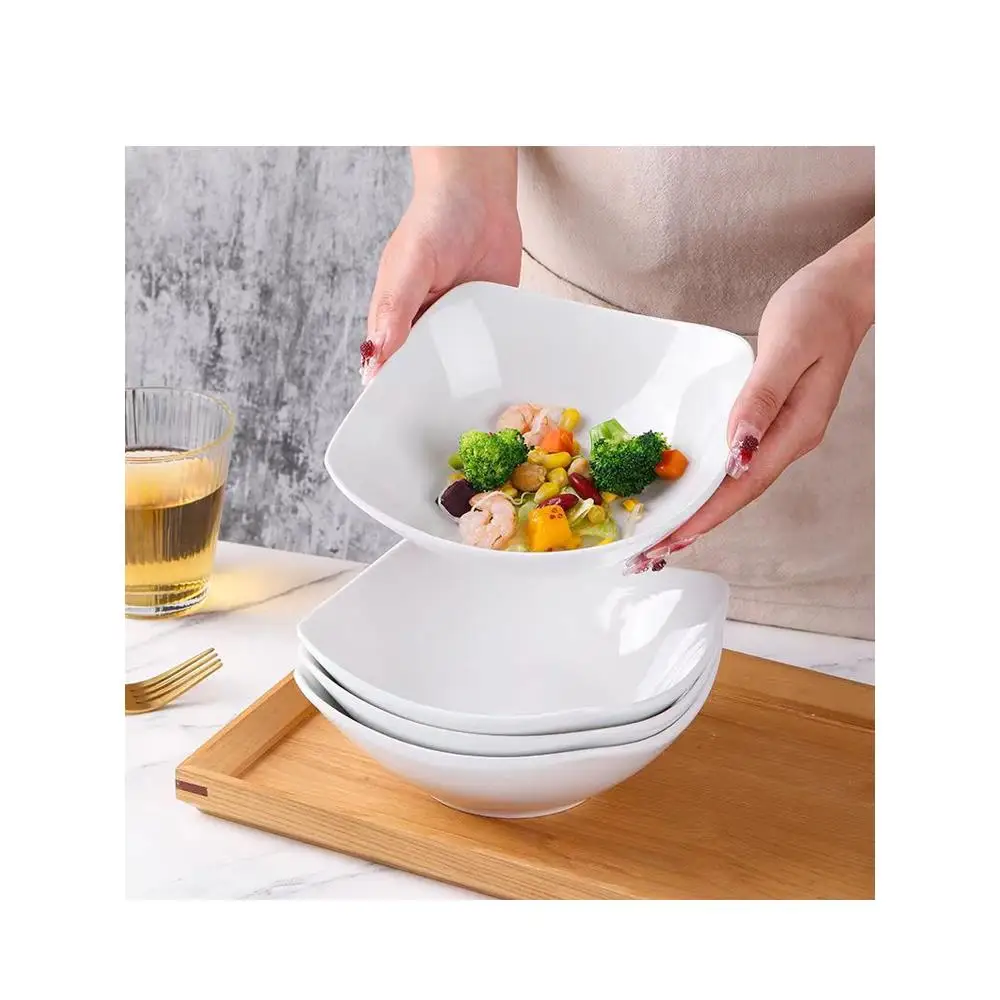 Скандинавская суповая тарелка Nordic Sle Cerc с закругленными краями, простой однотонный коммерческий набор посуды, легкая тарелка для взрослых
Скандинавская суповая тарелка Nordic Sle Cerc с закругленными краями, простой однотонный коммерческий набор посуды, легкая тарелка для взрослых