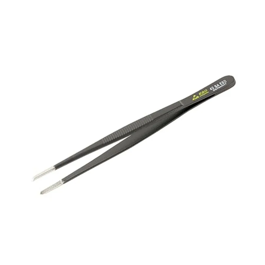 44520 Tweezers, ESD Safe, Universal Blunt Tip Serrated
44520 Tweezers, ESD Safe, Universal Blunt Tip Serrated