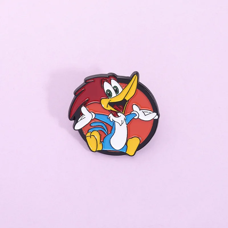 Cute woodpecker brooch Cartoon Anime Merchandise Badge Trendy Versatile Clothing Bag Brooch
Cute woodpecker brooch Cartoon Anime Merchandise Badge Trendy Versatile Clothing Bag Brooch
