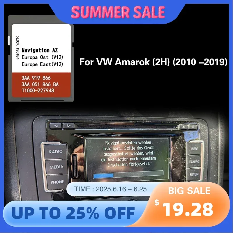 SD Naving Map для VW Amarok (2H) (2010-2019) Венгрия Польша Румыния Sat NAV AZ V12 OST
SD Naving Map для VW Amarok (2H) (2010-2019) Венгрия Польша Румыния Sat NAV AZ V12 OST