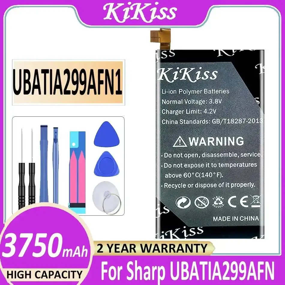 Battery UBATIA299AFN1 3750mAh For Sharp Aquos R3 TD-LTE SH-04L SHV44 808SH Bateria
Battery UBATIA299AFN1 3750mAh For Sharp Aquos R3 TD-LTE SH-04L SHV44 808SH Bateria