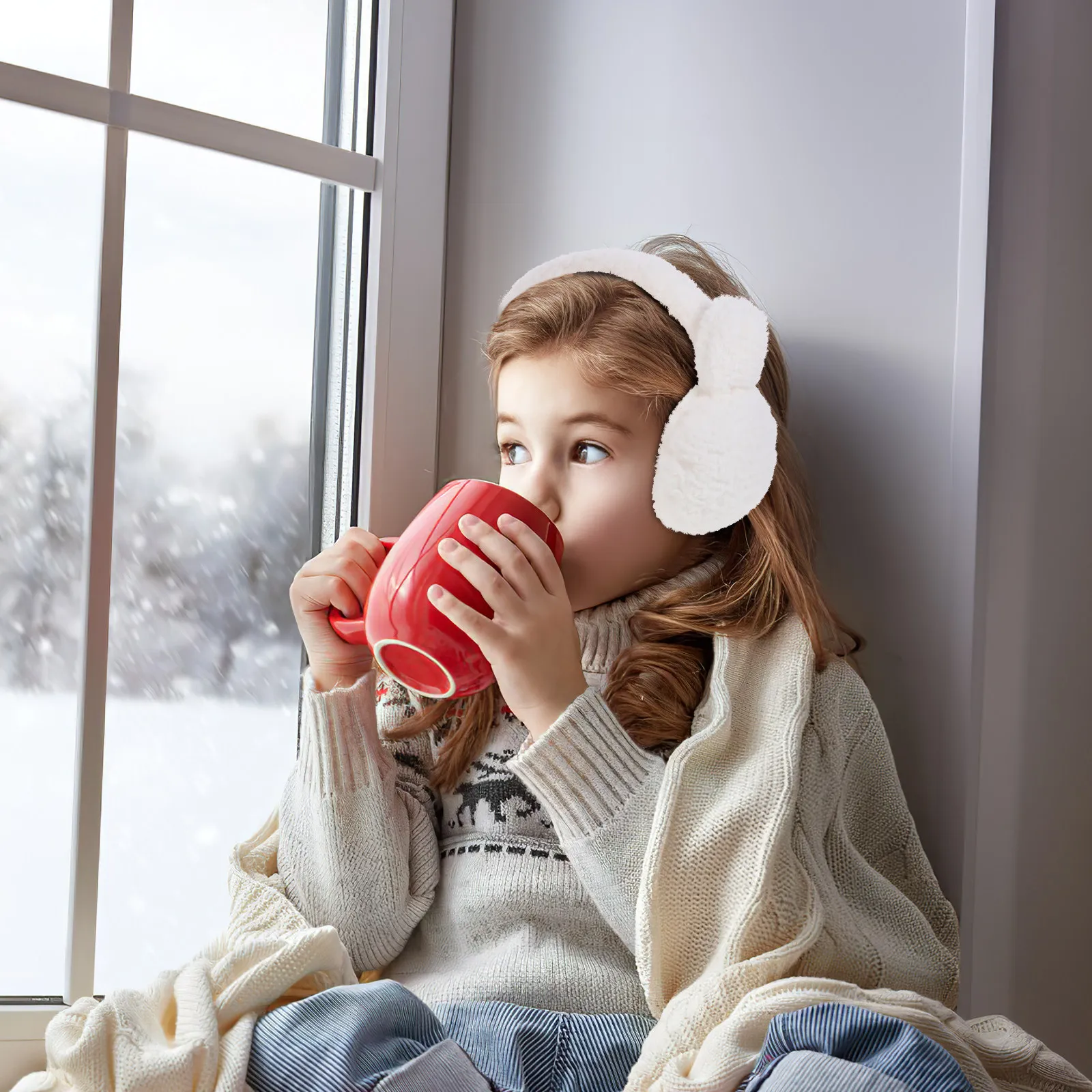 Children Ear Muffs Winter Warm Soft Skin-Friendly Foldable Ear Warmers for Girls Outdoor Skiing Snowboarding Cold Weather
Children Ear Muffs Winter Warm Soft Skin-Friendly Foldable Ear Warmers for Girls Outdoor Skiing Snowboarding Cold Weather