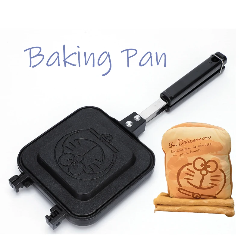Gas Non-Stick Sandwich Maker Iron Bread Toast Breakfast Machine Waffle Pancake Baking Barbecue Oven Mold Mould Grill Frying Pan
Gas Non-Stick Sandwich Maker Iron Bread Toast Breakfast Machine Waffle Pancake Baking Barbecue Oven Mold Mould Grill Frying Pan