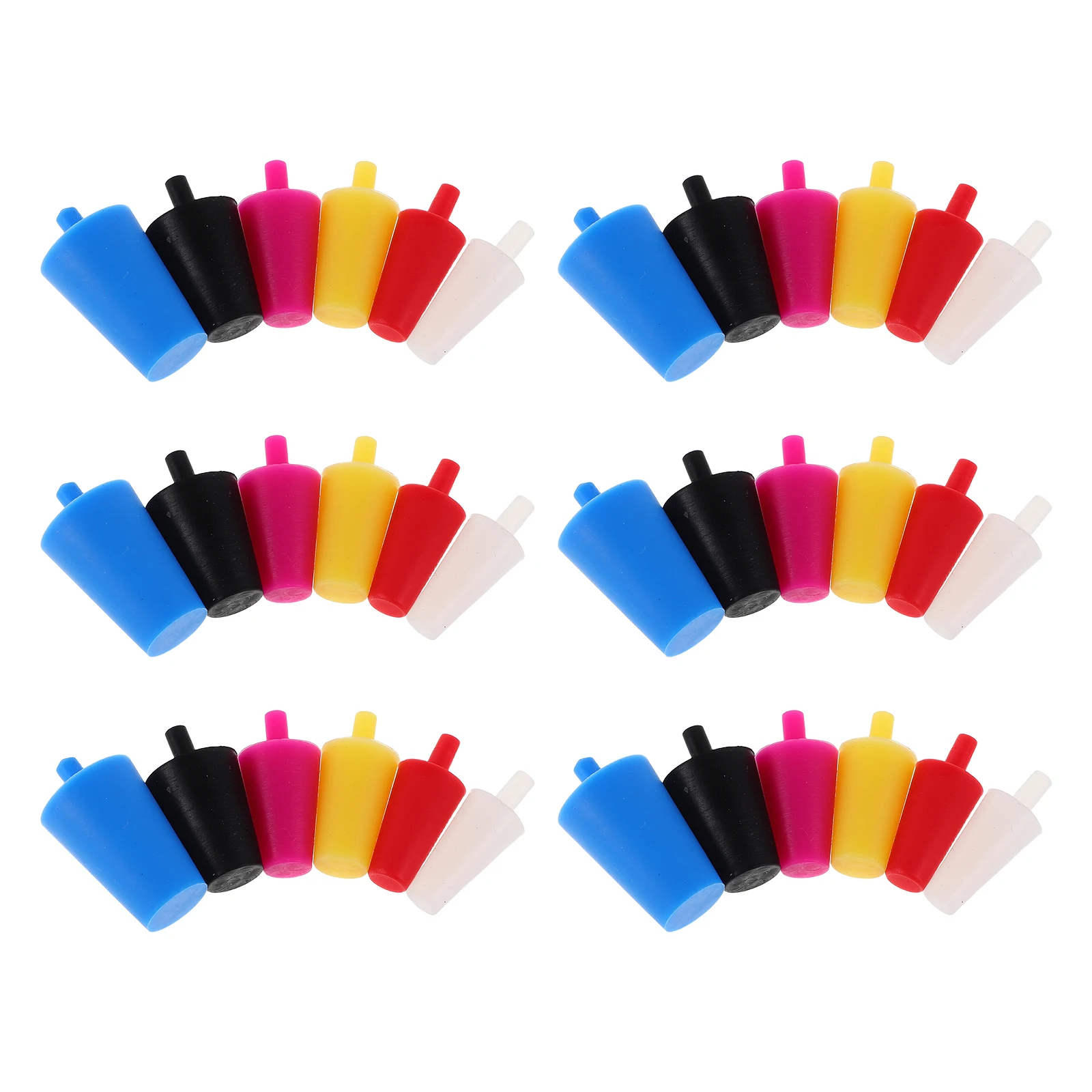 60pcs Sealing Plug Silicone Stopper Elastic Fit Tapered Handle Material Temperature Industrial Laboratory Food
60pcs Sealing Plug Silicone Stopper Elastic Fit Tapered Handle Material Temperature Industrial Laboratory Food