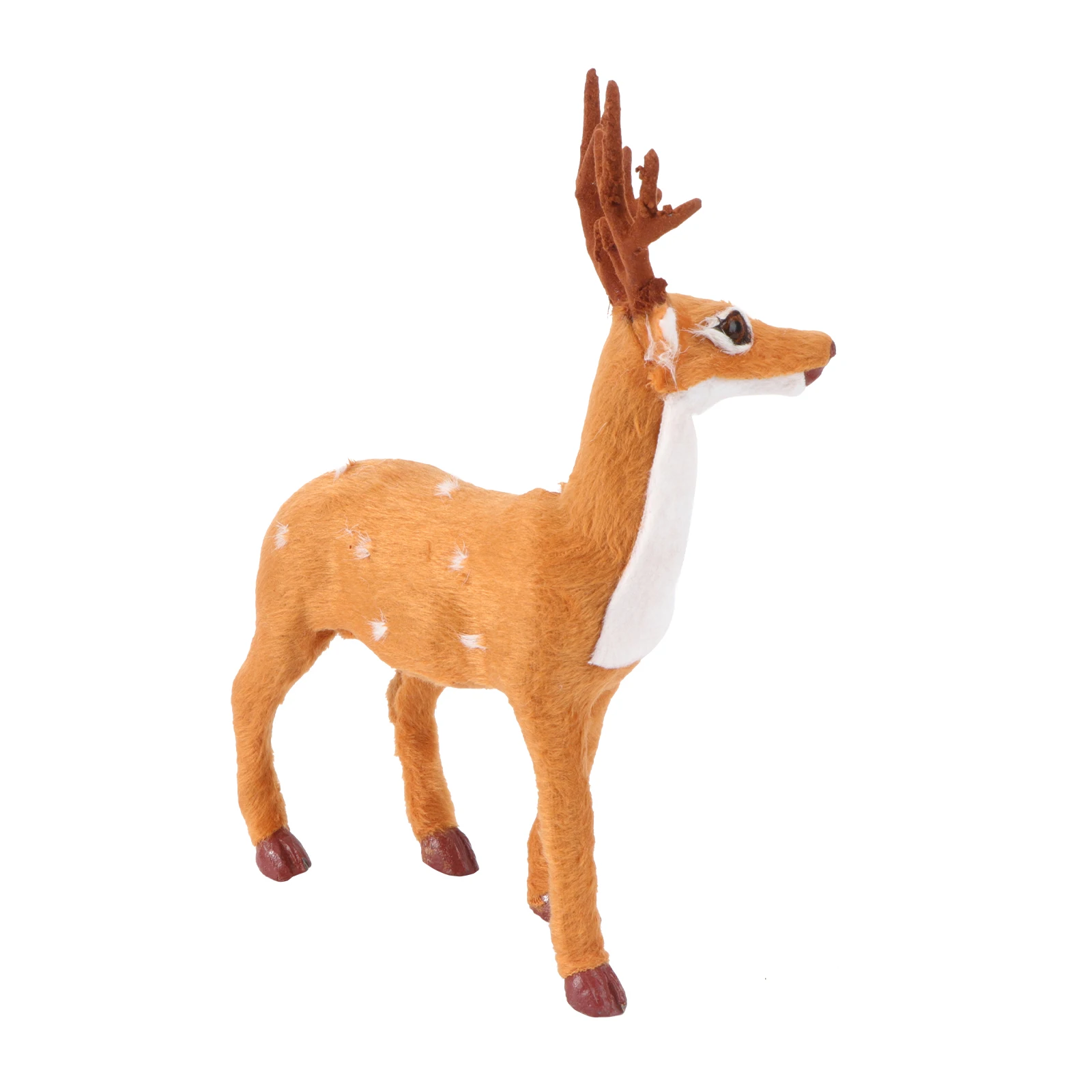 Festive Christmas Deer Ornaments Simulation Standing Desktop Home Decor Eco-Friendly Plastic Flocking Table Fireplace Living
Festive Christmas Deer Ornaments Simulation Standing Desktop Home Decor Eco-Friendly Plastic Flocking Table Fireplace Living