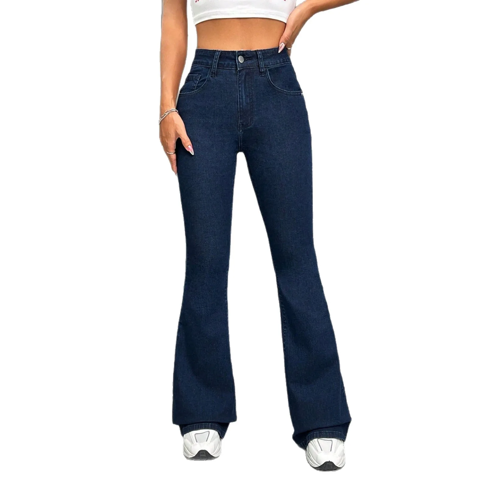 2026 Summer Women's Flare Denim Jeans Elegant High Waist Bootcut Pants Casual Slim Fit Fashion Micro Bell Bottom Trousers New
2026 Summer Women's Flare Denim Jeans Elegant High Waist Bootcut Pants Casual Slim Fit Fashion Micro Bell Bottom Trousers New