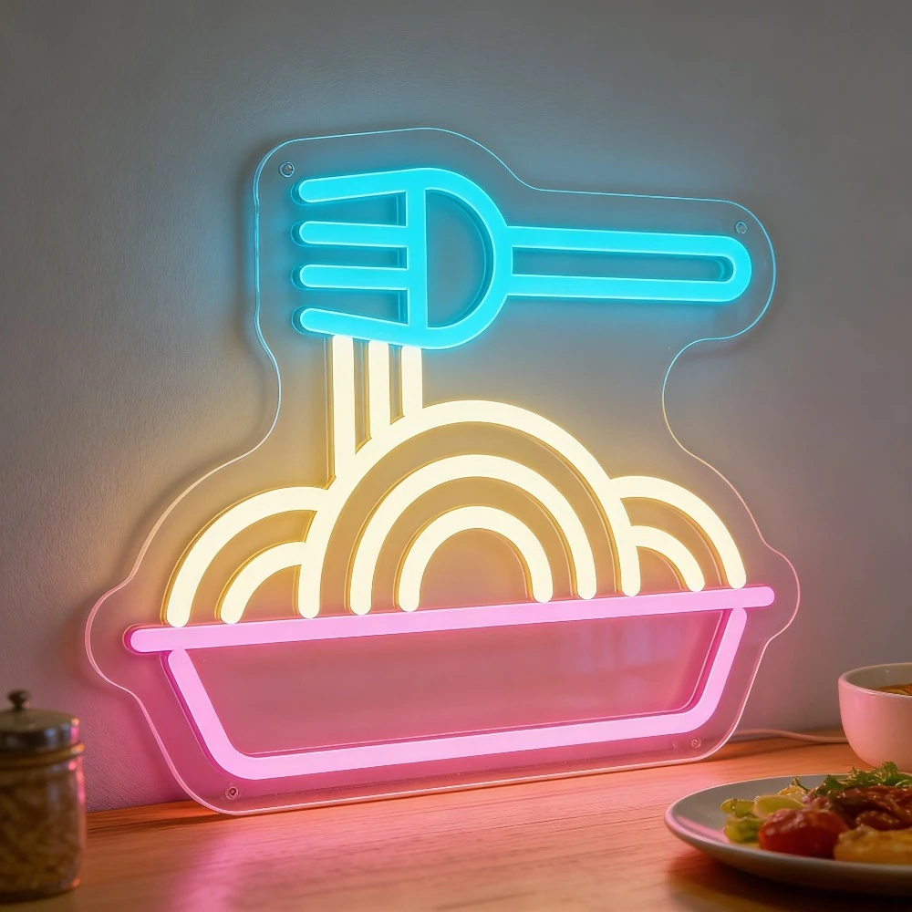 Pasta Neon Sign LED Wall Art Lighting Italian Restaurant Dining Decor Cafe Bar Food Theme Decoration Home Kitchen Aesthetic Gift
Pasta Neon Sign LED Wall Art Lighting Italian Restaurant Dining Decor Cafe Bar Food Theme Decoration Home Kitchen Aesthetic Gift