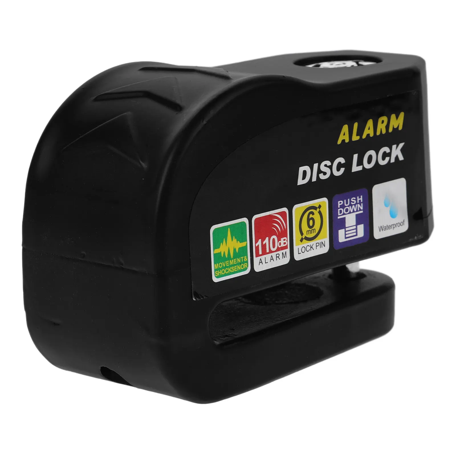 Electronic Alarm Motorcycle Disc Brake Lock Heavy Duty Security Wheel Lock for Motorcycles Electric Bikes Bicycles Bike
Electronic Alarm Motorcycle Disc Brake Lock Heavy Duty Security Wheel Lock for Motorcycles Electric Bikes Bicycles Bike