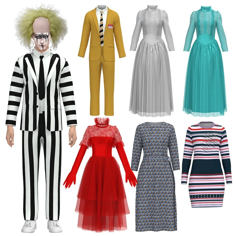 Halloween Devil Cosplay Costume Bug Juice Adult Children's Role-playing Ghost Bride Performance Outfit Traditional Chinese St...
Halloween Devil Cosplay Costume Bug Juice Adult Children's Role-playing Ghost Bride Performance Outfit Traditional Chinese St...