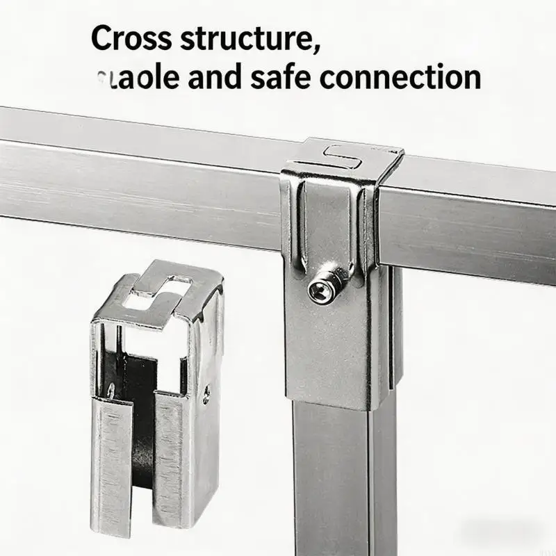 Square Tube Stainless Steel Pipes Fittings Replacement Square Pipe Fixed Joint Storage Rack Connector Easy to Install M4YD
Square Tube Stainless Steel Pipes Fittings Replacement Square Pipe Fixed Joint Storage Rack Connector Easy to Install M4YD