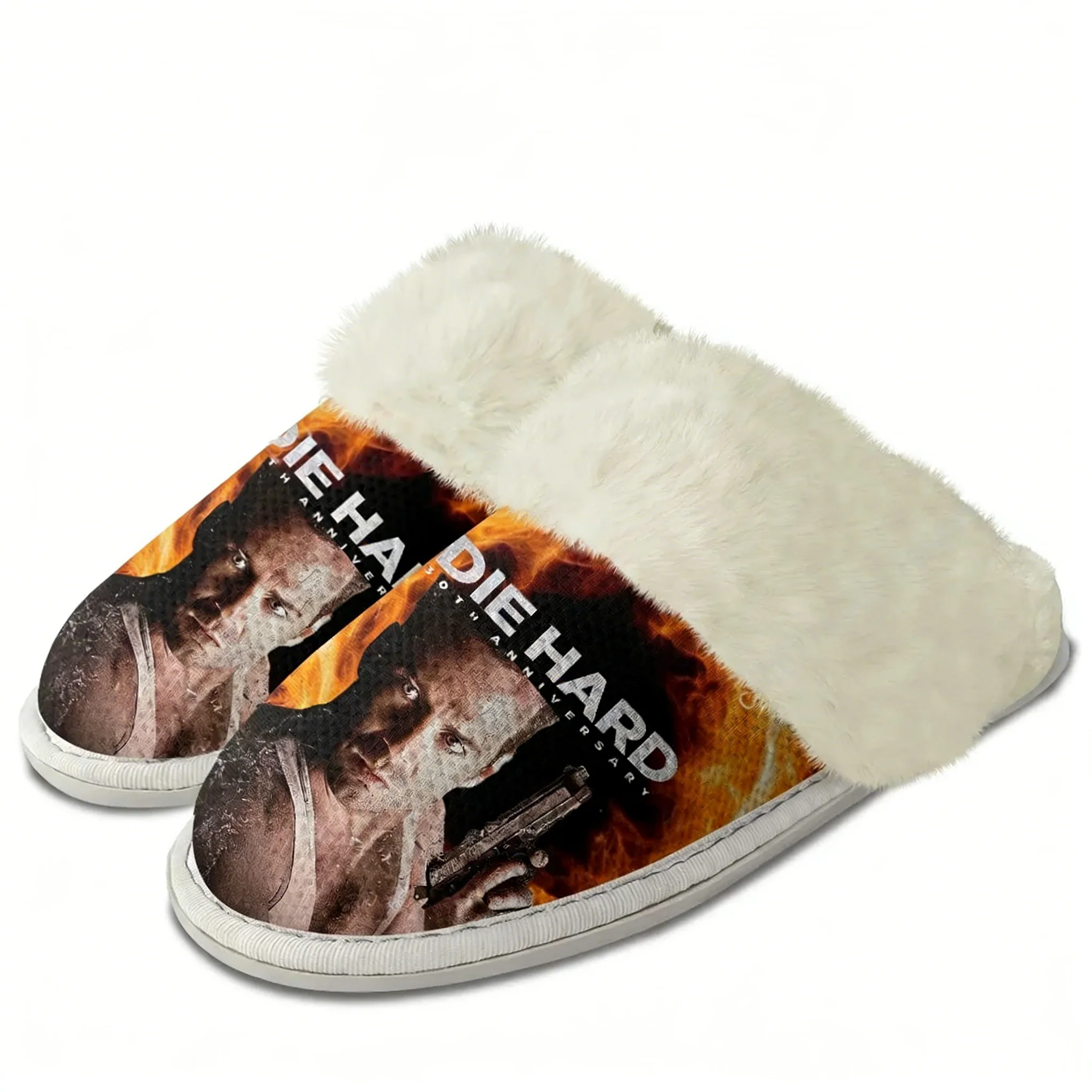 Die Hard Movie Plush Slippers Keep Warm Shoes John McClane Mens Women Home Cotton Bedroom Lightweight Warm Slipper Custom Shoes
Die Hard Movie Plush Slippers Keep Warm Shoes John McClane Mens Women Home Cotton Bedroom Lightweight Warm Slipper Custom Shoes