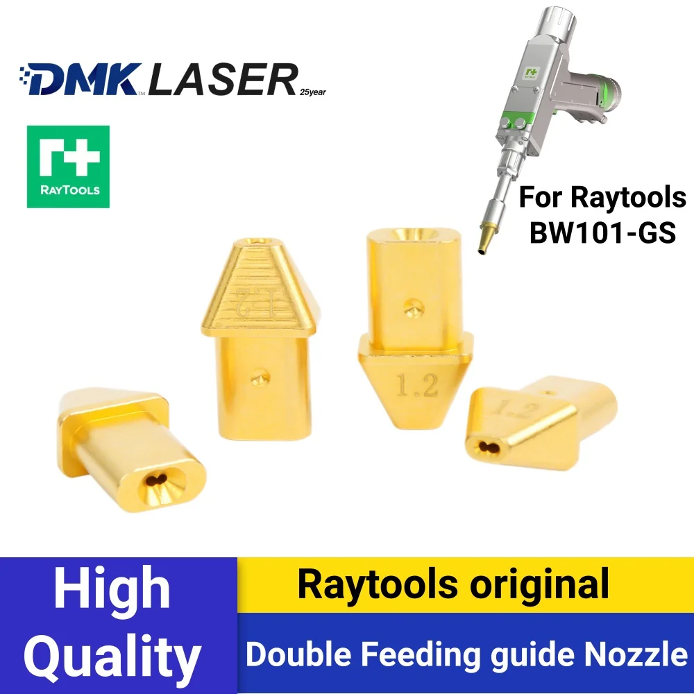 Raytools original double Wire Feeding Laser Guide Nozzle 120W50875B Wire Outlet Sleeve Accessory for Laser Welding head BW101-GS
Raytools original double Wire Feeding Laser Guide Nozzle 120W50875B Wire Outlet Sleeve Accessory for Laser Welding head BW101-GS