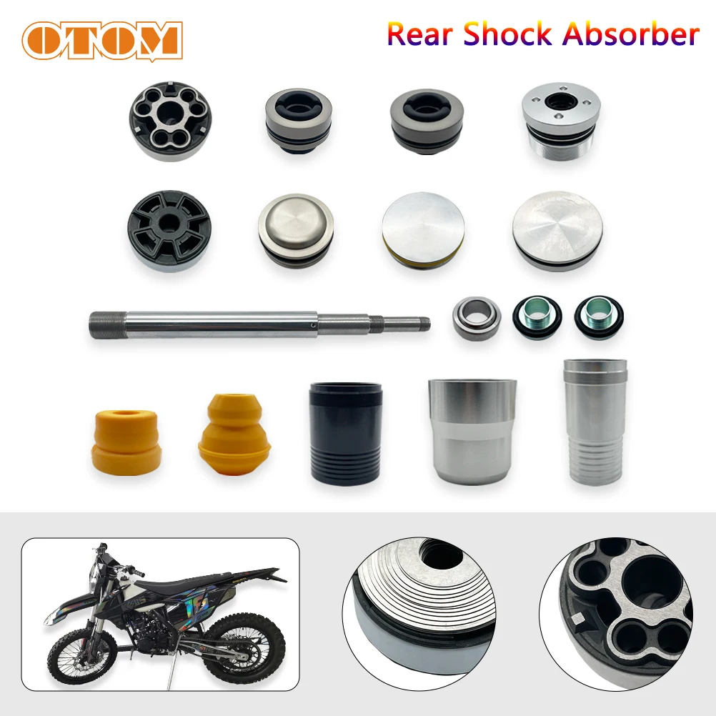 For KEWS MNT Rear Shock Absorber Parts Kit K16 K23 NB300 YBS300 Piston Rod Seal Support Bushing Buffer Rubber Gas Cylinder Shell
For KEWS MNT Rear Shock Absorber Parts Kit K16 K23 NB300 YBS300 Piston Rod Seal Support Bushing Buffer Rubber Gas Cylinder Shell