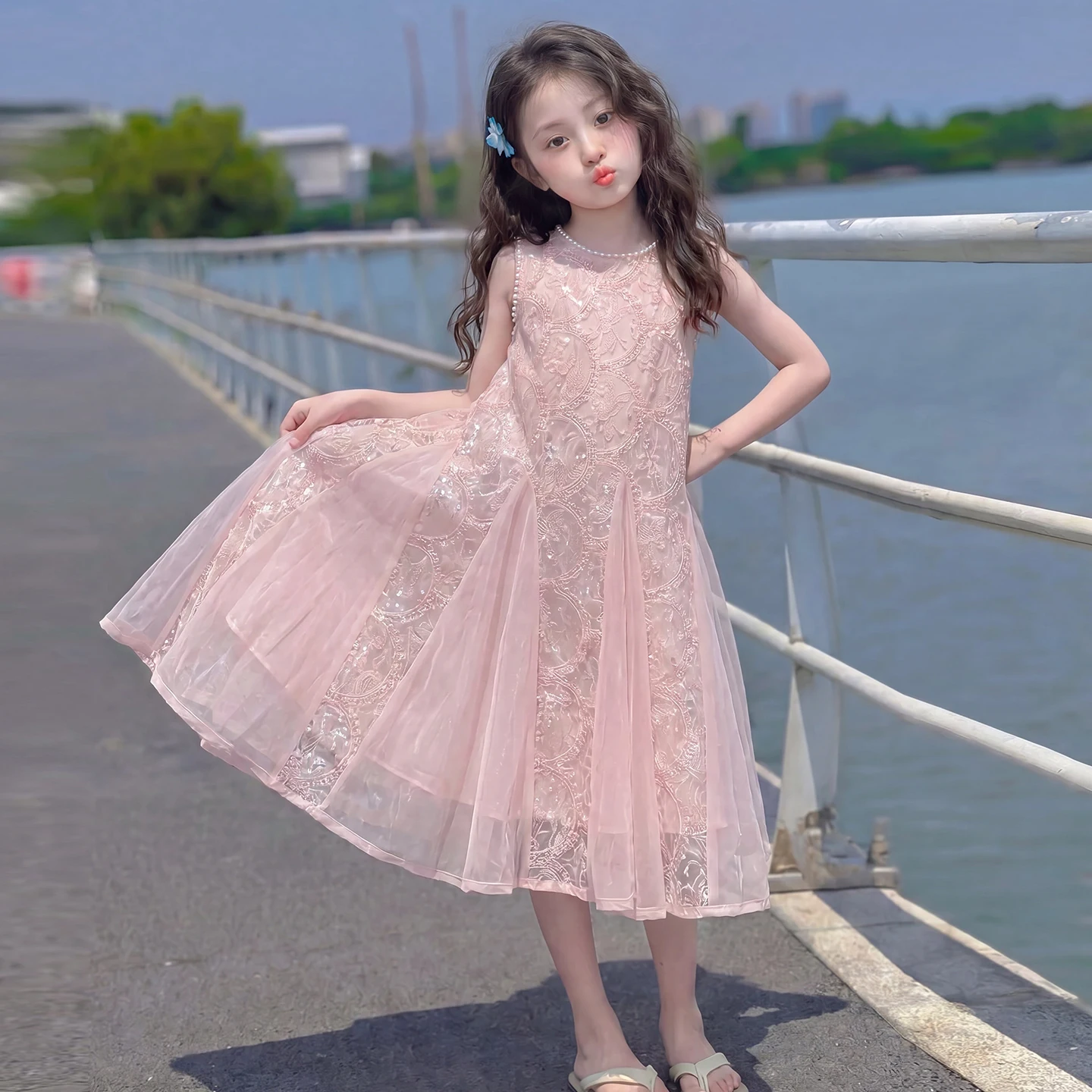 champagne pink 4-14 baby Girls Sequined Dress Kids Princess Birthday Party Mesh Gown Child Casual Clothes teen Vestidos dresses
champagne pink 4-14 baby Girls Sequined Dress Kids Princess Birthday Party Mesh Gown Child Casual Clothes teen Vestidos dresses