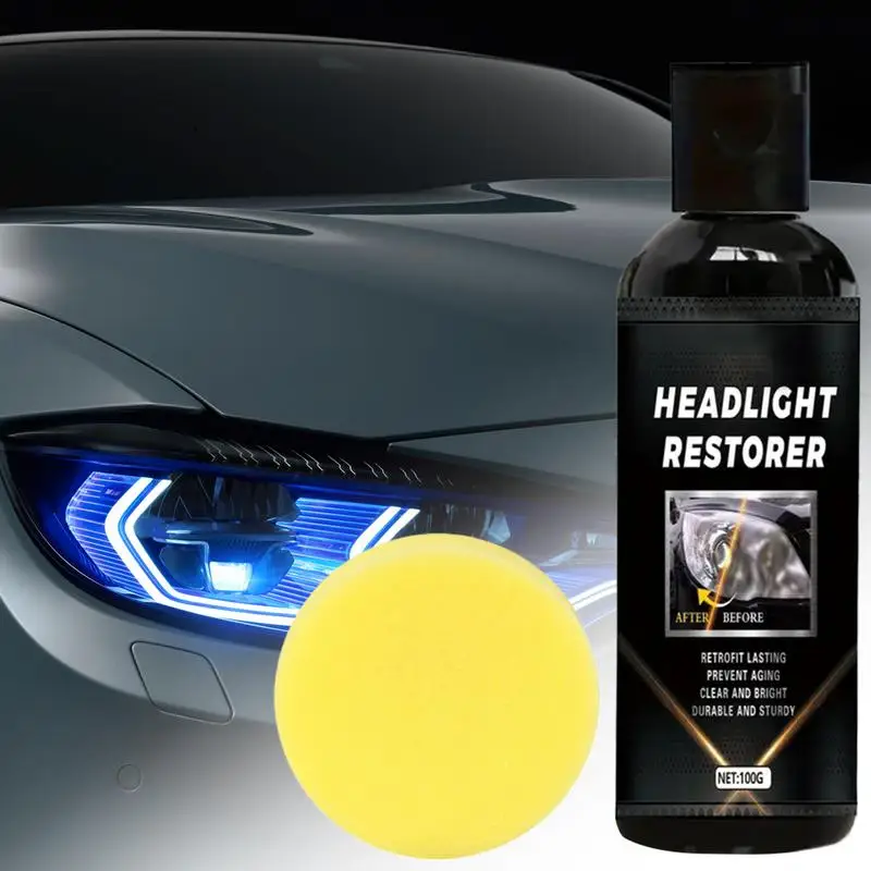 Реставрация фар автомобиля, полировка, 100 г, средство для удаления царапин на фару, ремонтная чистящая паста, удаление окисления, жидкость для полировки фар 
Реставрация фар автомобиля, полировка, 100 г, средство для удаления царапин на фару, ремонтная чистящая паста, удаление окисления, жидкость для полировки фар