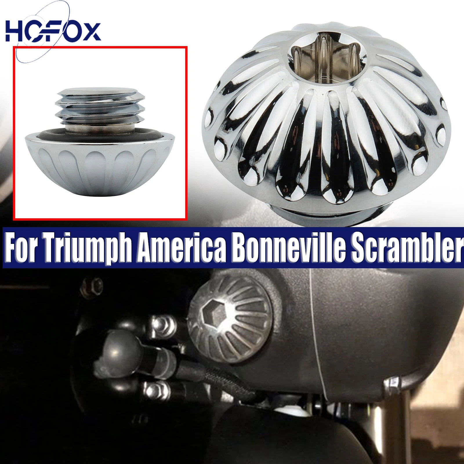 Engine Oil Filler Cap For Triumph America Bonneville Speedmaster Scrambler
Engine Oil Filler Cap For Triumph America Bonneville Speedmaster Scrambler