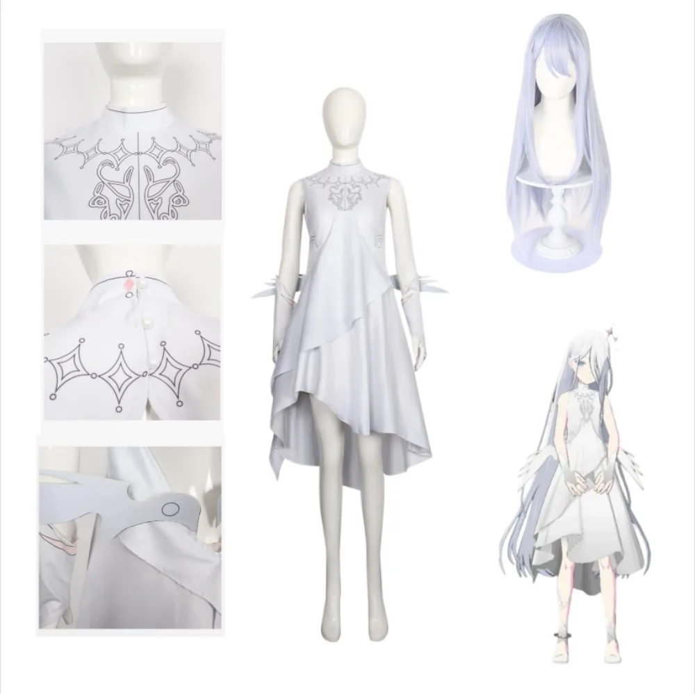 Yoisaki Kanade FES Limited Cosplay Costume White Feather Gown Elegant Adult Women Halloween Comic Con Stage Performance Outfit
Yoisaki Kanade FES Limited Cosplay Costume White Feather Gown Elegant Adult Women Halloween Comic Con Stage Performance Outfit