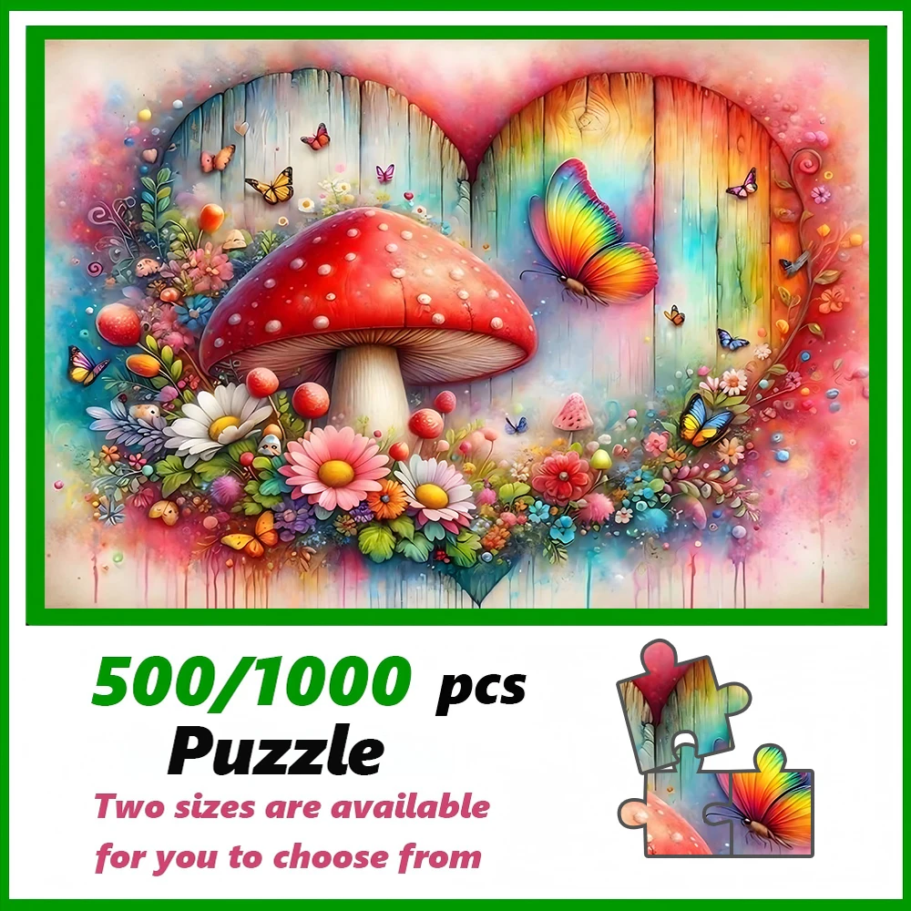 A high-quality 500/1000-piece puzzle, perfect for adults, is a fun family game that helps relieve stress and is great fo
A high-quality 500/1000-piece puzzle, perfect for adults, is a fun family game that helps relieve stress and is great fo