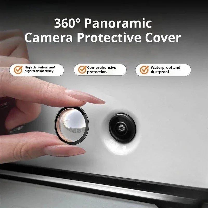 Car Rear View Camera Protective Cover Clear 360° Panoramic Lens Protector Waterproof Dustproof Anti-Scratch for Most Cars
Car Rear View Camera Protective Cover Clear 360° Panoramic Lens Protector Waterproof Dustproof Anti-Scratch for Most Cars