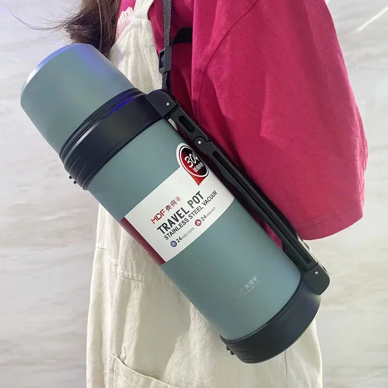 1800ml 304 Stainless Steel Large Capacity Kettle Outdoor Portable Thermal Kettle Thermos Cup Household Large Thermos Bottle
1800ml 304 Stainless Steel Large Capacity Kettle Outdoor Portable Thermal Kettle Thermos Cup Household Large Thermos Bottle