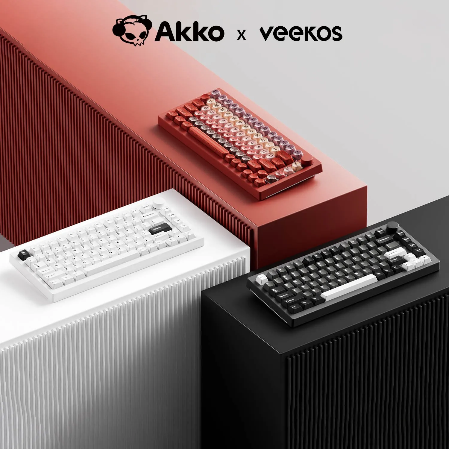 Akko x Veekos Mechanical Keyboard 5075S/K75 75% Layout ANSI US Hot-swappable RGB Lipstick Keycap USB TypeC Wired Gaming Keyboard
Akko x Veekos Mechanical Keyboard 5075S/K75 75% Layout ANSI US Hot-swappable RGB Lipstick Keycap USB TypeC Wired Gaming Keyboard