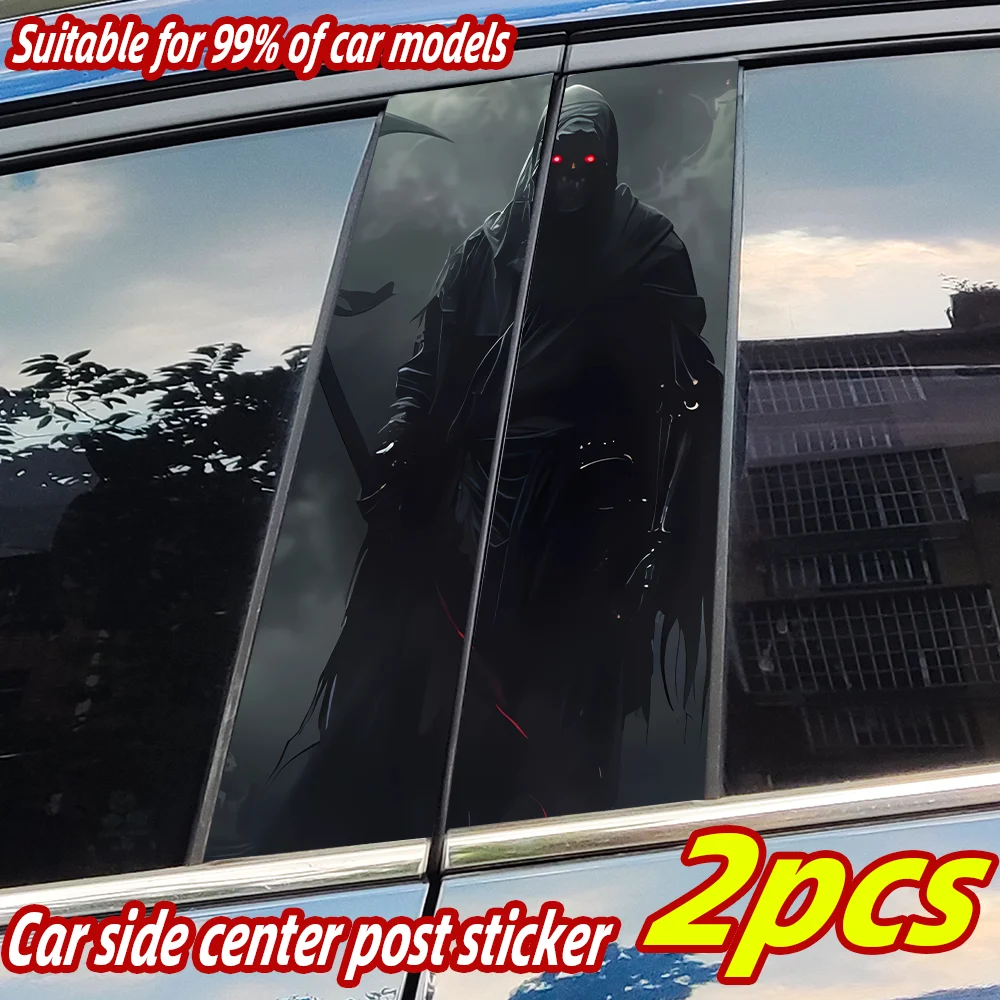 Death Sickle Car Horror Stickers Auto B-pillar Car Center Column Decor Cover Scratches Waterproof Sunscreen Decals Accessories
Death Sickle Car Horror Stickers Auto B-pillar Car Center Column Decor Cover Scratches Waterproof Sunscreen Decals Accessories