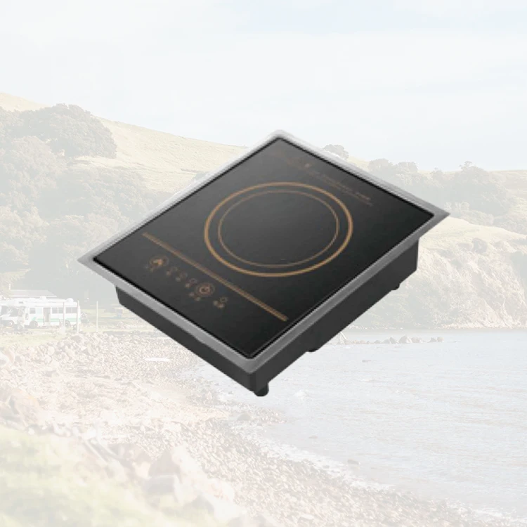 Intelligent Library 800W RV Induction Cooker Touch Control Panel Tempered Glass Panel And Stainless Steel Edge
Intelligent Library 800W RV Induction Cooker Touch Control Panel Tempered Glass Panel And Stainless Steel Edge
