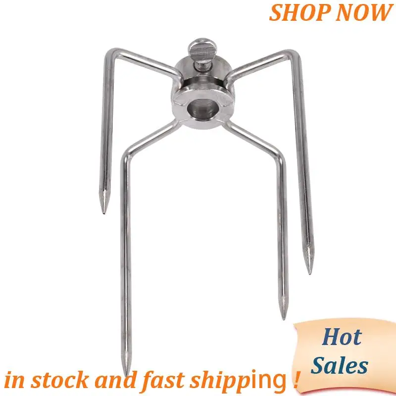 ABVB-2Pcs BBQ Rotisserie Meat Forks Clamp Grill Meatpicks Stainless Steel Barbecue Skewer
ABVB-2Pcs BBQ Rotisserie Meat Forks Clamp Grill Meatpicks Stainless Steel Barbecue Skewer