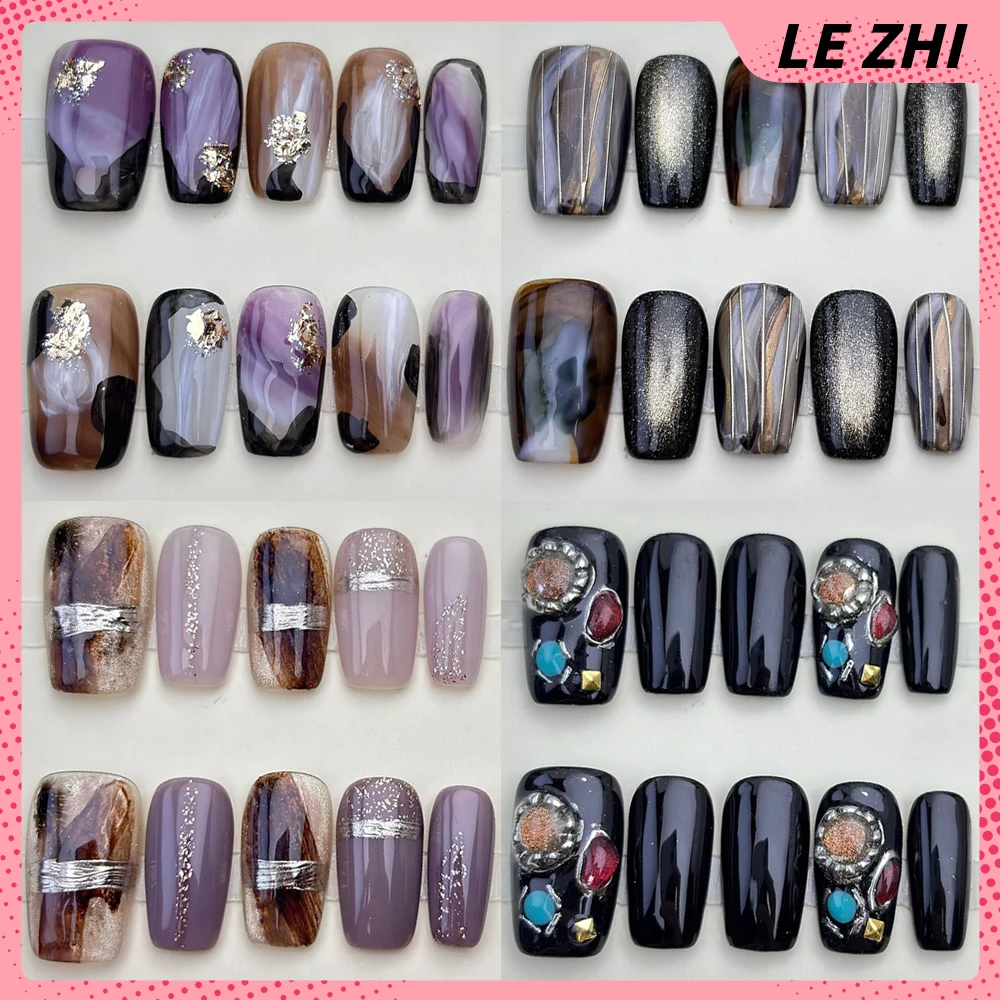 10Pcs Light Luxury Short Square Round Handmade Press On Nail Flower Pearl Magic Mirror Powder Gradients Wearable Full Cover Nail
10Pcs Light Luxury Short Square Round Handmade Press On Nail Flower Pearl Magic Mirror Powder Gradients Wearable Full Cover Nail
