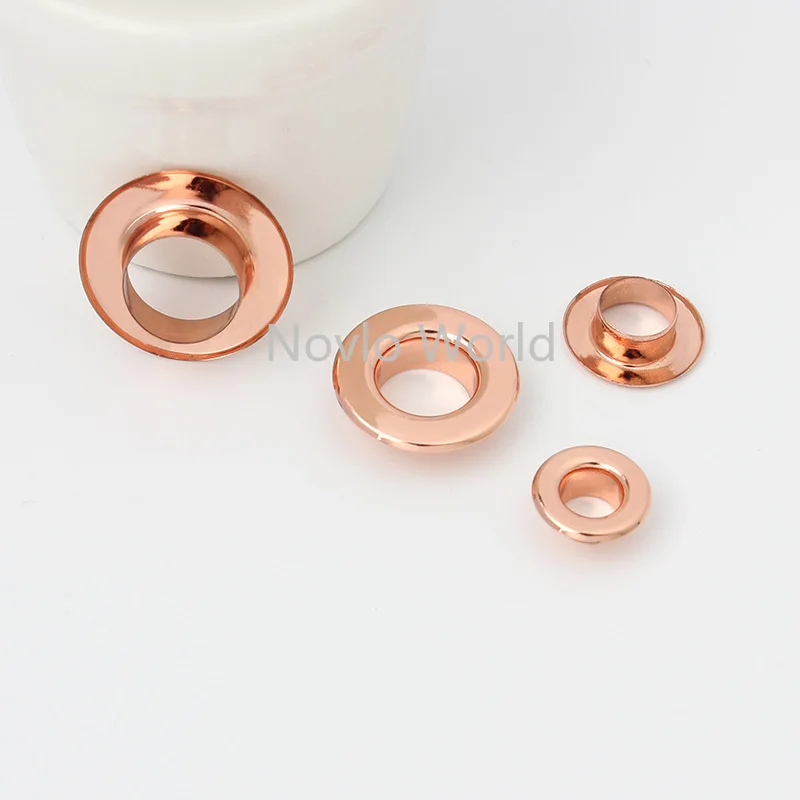 50-100pcs 6mm 8mm 10mm 12mm Rose Gold Metal Round Eyelets For Leathercraft Pushed Grommet Bags Pressed Belt Cap Bag Accessories
50-100pcs 6mm 8mm 10mm 12mm Rose Gold Metal Round Eyelets For Leathercraft Pushed Grommet Bags Pressed Belt Cap Bag Accessories