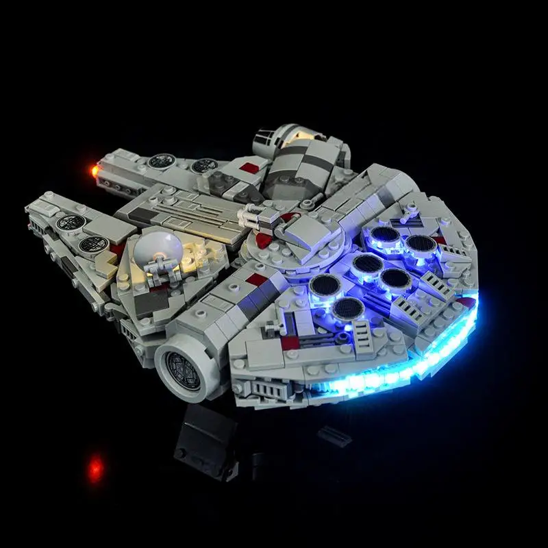 LYBMTWF LED Lighting Kit Compatible with Lego 75375 falconSpaceship Bricks (NOT Include The Model Bricks)
LYBMTWF LED Lighting Kit Compatible with Lego 75375 falconSpaceship Bricks (NOT Include The Model Bricks)