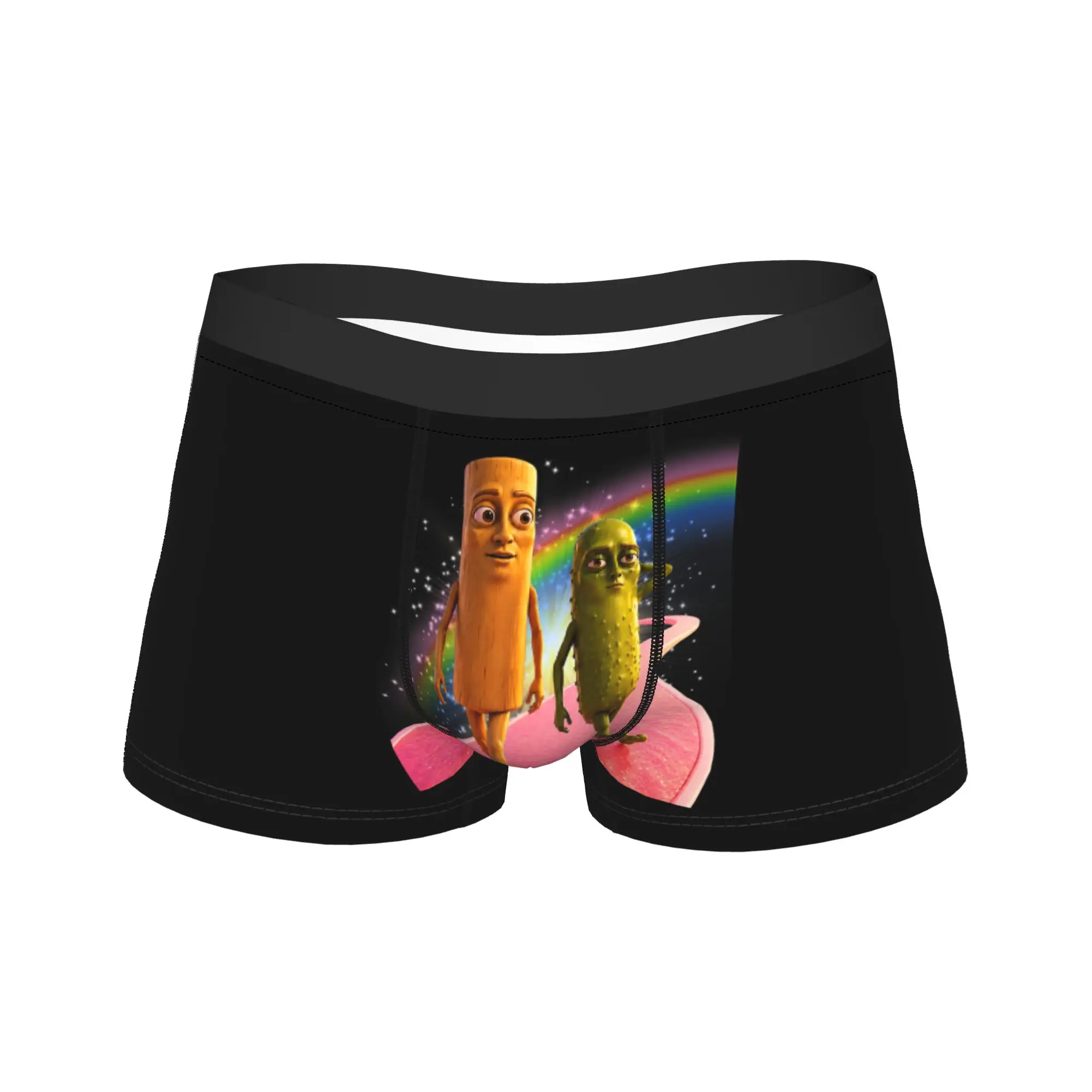 Funny Tung Tung Pickle Sahur Rainbow Walk Brainrot Meme Boxer Brief Underwear Hot Sale Men Elastic Trunk Print Plus Size Panties
Funny Tung Tung Pickle Sahur Rainbow Walk Brainrot Meme Boxer Brief Underwear Hot Sale Men Elastic Trunk Print Plus Size Panties