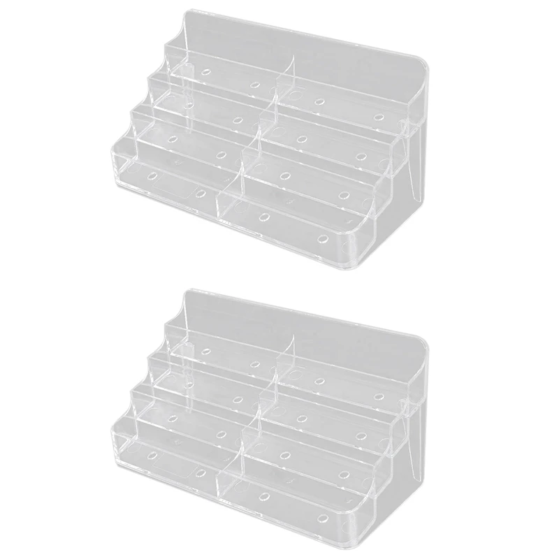 2X Business Card Holder,8 Pocket Acrylic Business Card Holder For Desk Business Card Stand Desktop Business Card Holders
2X Business Card Holder,8 Pocket Acrylic Business Card Holder For Desk Business Card Stand Desktop Business Card Holders