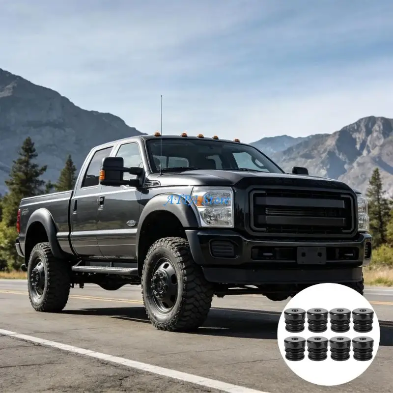 U13C 8Pcs Effective Silicone Cab Mount For 2008 2016 F250 F350 Trucks Excellent Shock Resistance
U13C 8Pcs Effective Silicone Cab Mount For 2008 2016 F250 F350 Trucks Excellent Shock Resistance