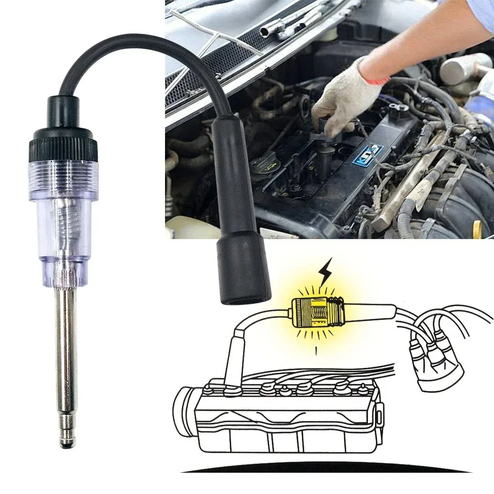 Universal Car Ignition System Tester Pen Spark Plug Ignition Coil Detector Auto Engine Ignition Fault Diagnostic Testing Tool
Universal Car Ignition System Tester Pen Spark Plug Ignition Coil Detector Auto Engine Ignition Fault Diagnostic Testing Tool