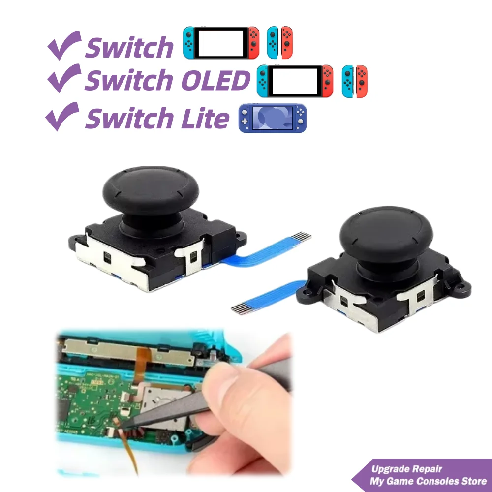 10PCS For Nintendo Switch Joy-con Replacement 3D Analog Rocker JoyStick For Nintendo Switch Lite For NS OLED Joycon
10PCS For Nintendo Switch Joy-con Replacement 3D Analog Rocker JoyStick For Nintendo Switch Lite For NS OLED Joycon