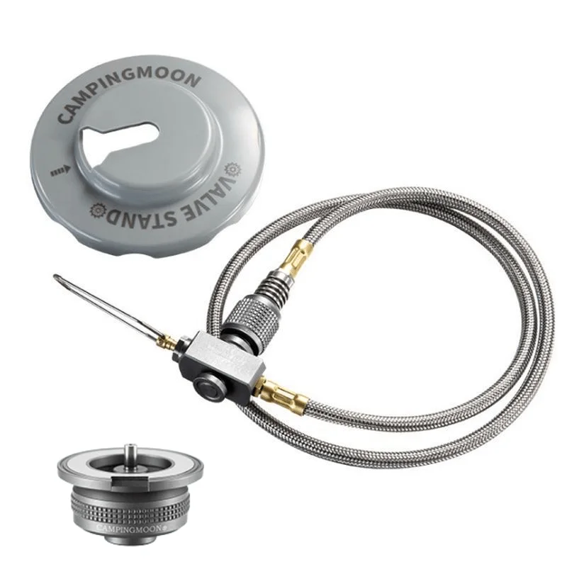 Camping Gas Canister Extent Hose Connector Outdoor Gas Stove with Valve And Adapter Camping Equipment Tank Adapter
Camping Gas Canister Extent Hose Connector Outdoor Gas Stove with Valve And Adapter Camping Equipment Tank Adapter