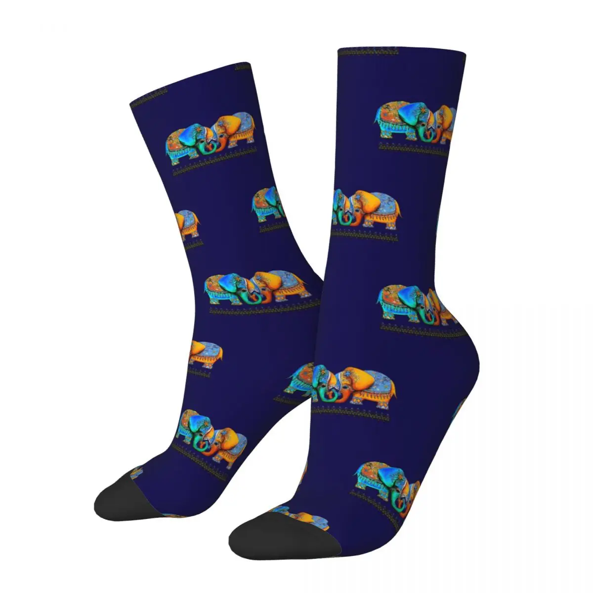 Retro Littlest Elephant Love Basketball Socks Cartoon Animal Polyester Long Socks for Unisex
Retro Littlest Elephant Love Basketball Socks Cartoon Animal Polyester Long Socks for Unisex