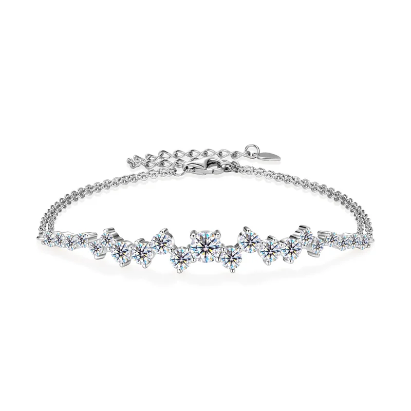 ZFSILVER Fashion Classic s925 Silver Luxury Moissanite Design Babysbreath Bracelet Women Accessories Luxury Jewelry Gift BMO-061
ZFSILVER Fashion Classic s925 Silver Luxury Moissanite Design Babysbreath Bracelet Women Accessories Luxury Jewelry Gift BMO-061