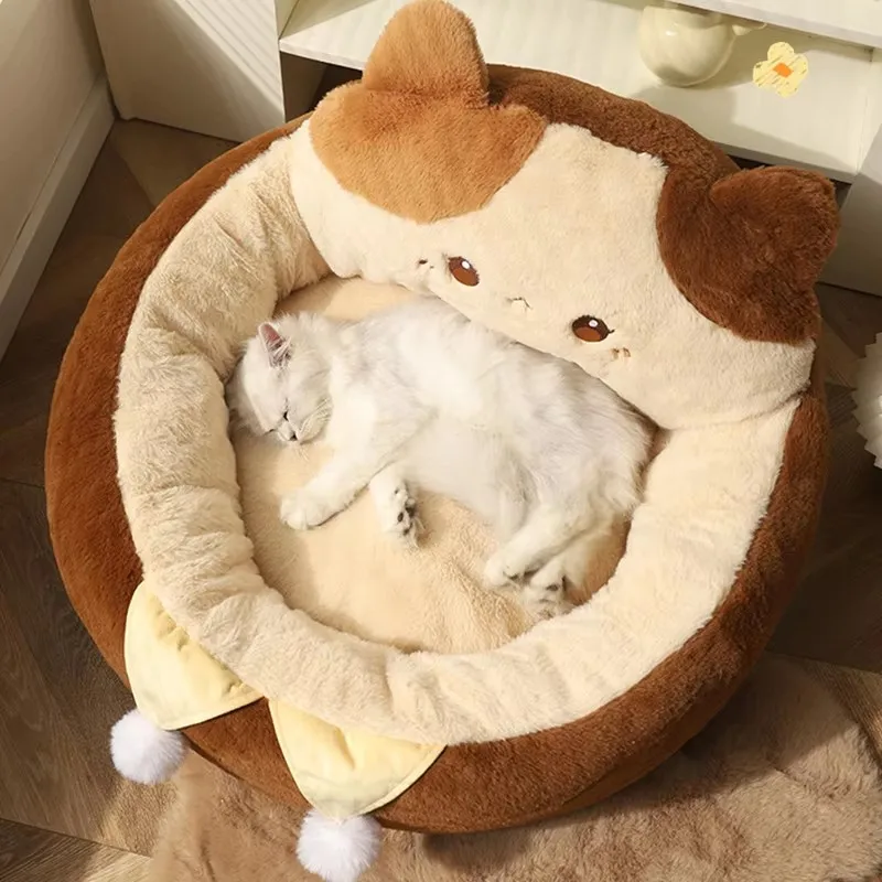HOOPET Cats Sofa Dogs Bed Round Cat Pad Mattress Winter Warm Deep Sleep Cushion Soft Cat House Dog Nest Pet Accessories
HOOPET Cats Sofa Dogs Bed Round Cat Pad Mattress Winter Warm Deep Sleep Cushion Soft Cat House Dog Nest Pet Accessories