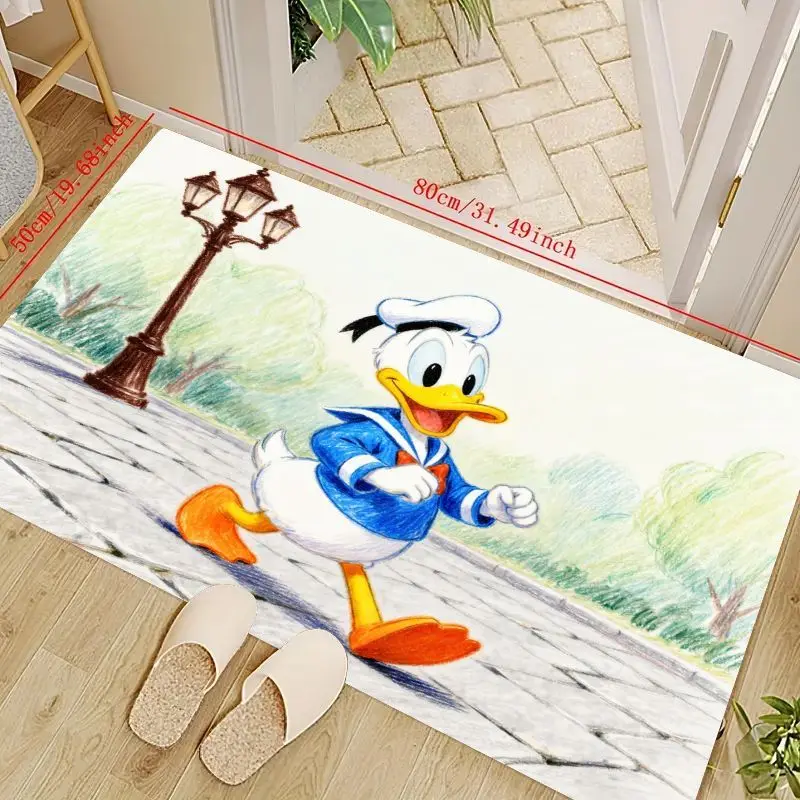 1PC Disney Donald Duck Cartoon Character Floor Mat, Super Soft & Non-Slip Washable Area Rug 50x80cm (19.68x31.49in) for Kids Bed
1PC Disney Donald Duck Cartoon Character Floor Mat, Super Soft & Non-Slip Washable Area Rug 50x80cm (19.68x31.49in) for Kids Bed