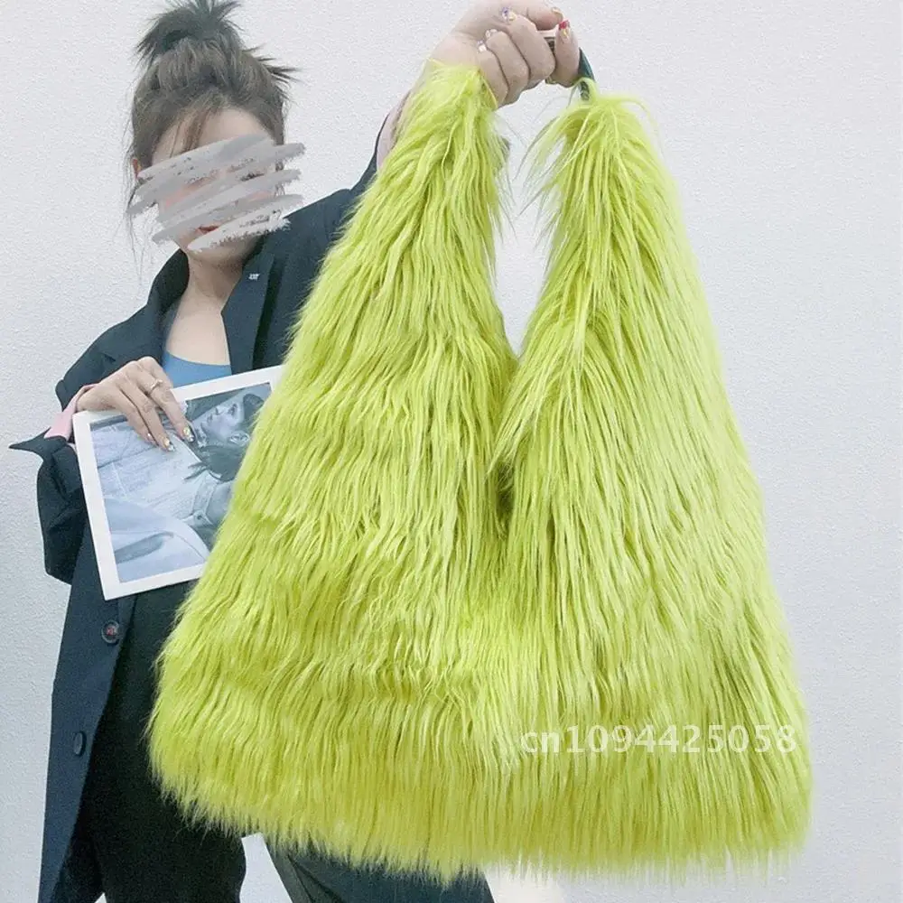 Luxury Fluffy Shopper Women Shoulder Bag Soft Faux Fur Bags Plush Designer Tote Puffy Winter Women for Hobo Overlarge Handbag
Luxury Fluffy Shopper Women Shoulder Bag Soft Faux Fur Bags Plush Designer Tote Puffy Winter Women for Hobo Overlarge Handbag