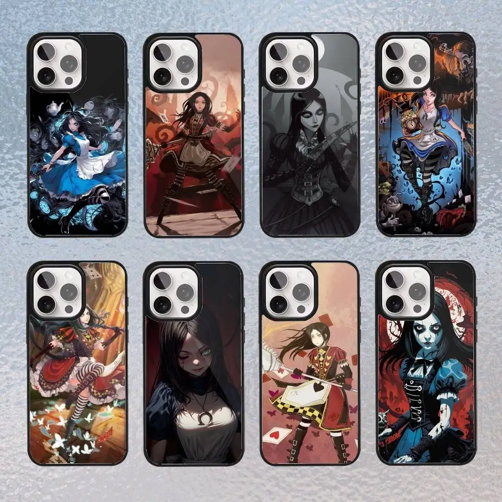 Alice Game M-Madness Phone Case For iPhone Magsafe Magnetic 17,16,15,14,13,12,11 Wireless Charging cover
Alice Game M-Madness Phone Case For iPhone Magsafe Magnetic 17,16,15,14,13,12,11 Wireless Charging cover