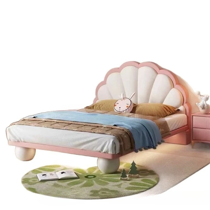 Dream Princess Bed Modern Simple Pink Petal Single Bed Teen Cream Wind
Dream Princess Bed Modern Simple Pink Petal Single Bed Teen Cream Wind