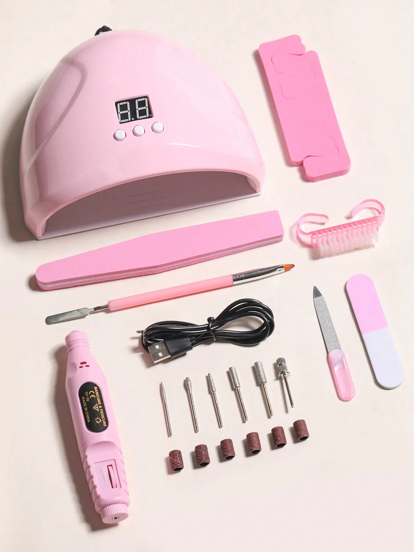 LED Light For Gel NailsNail Grinder,15Pcs Nail Art Equipment Set Nail Drill Machine Nail File Nail Drill Nails Appliance, Nail Art Decorations Manicure Tools DIY Salon Home Gifts
LED Light For Gel NailsNail Grinder,15Pcs Nail Art Equipment Set Nail Drill Machine Nail File Nail Drill Nails Appliance, Nail Art Decorations Manicure Tools DIY Salon Home Gifts